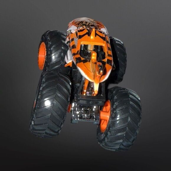 Hot Wheels Monster Truck Tiger Shark Monster Jam Truck 1:64 Scale - Picture 4 of 8